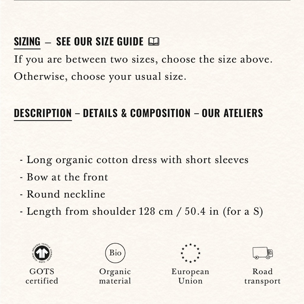Sezane Kelly Green Pippa dress long - Picture 9 of 9